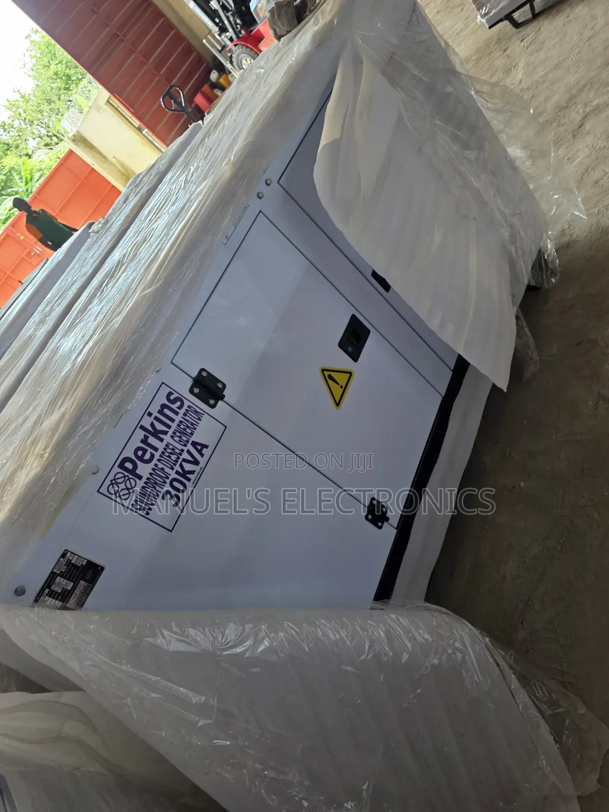A Brand New 30kva Perkins Diesel Soundproof Generator 2years Wty
