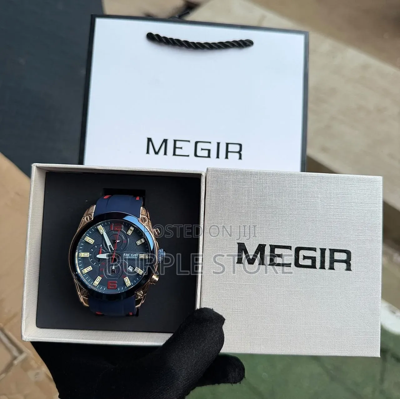 Megir Men's Quality Chronograph Watches