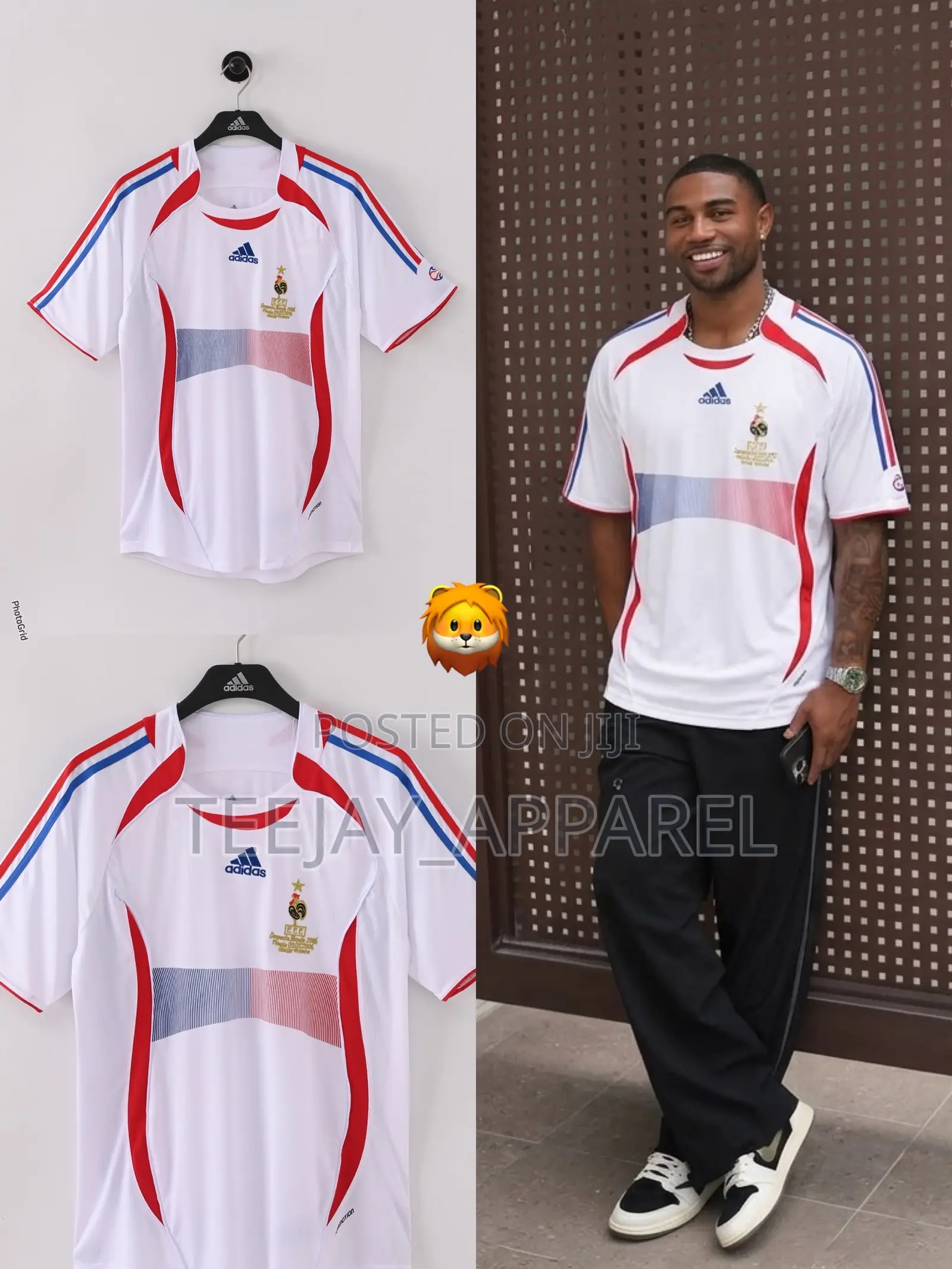 France Retro 2006 Away Kit