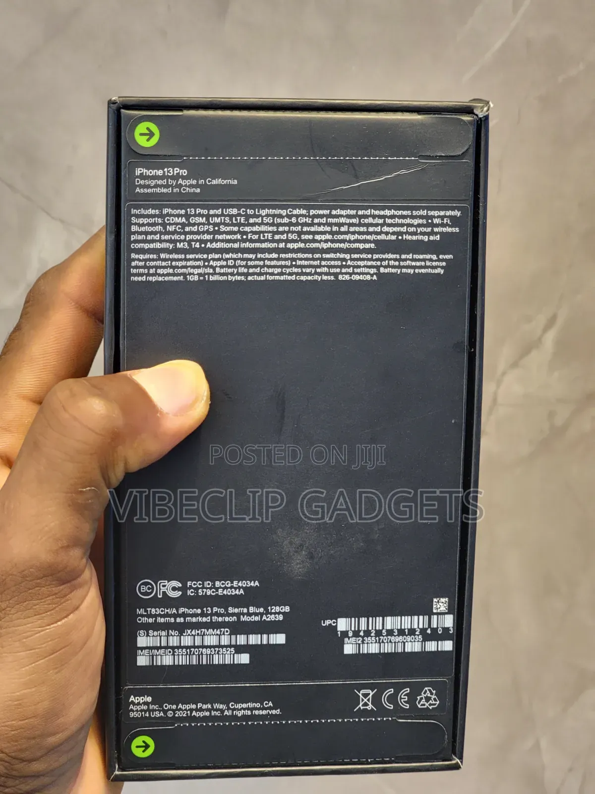 New Apple iPhone 13 Pro 128 GB Blue