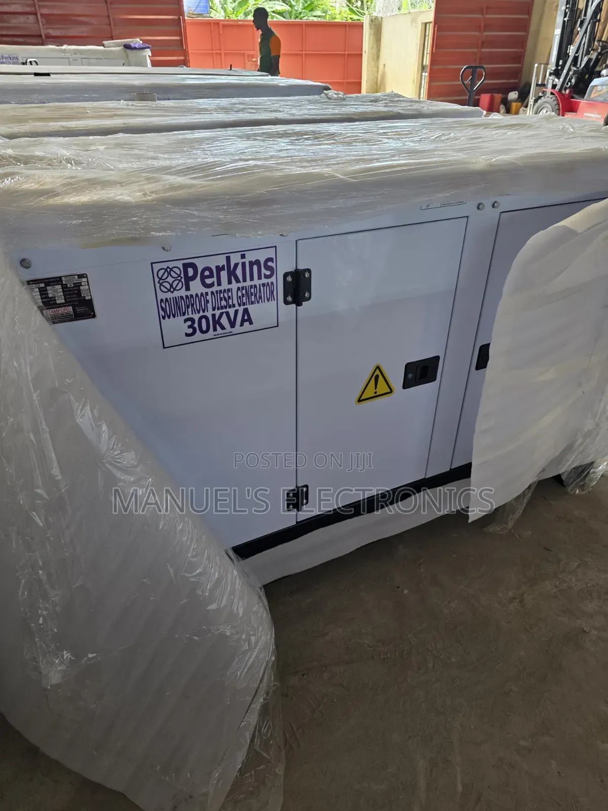 U.k Perkins Diesel Soundproof Gen Sp30kva 2years Wty 100%copper Coil