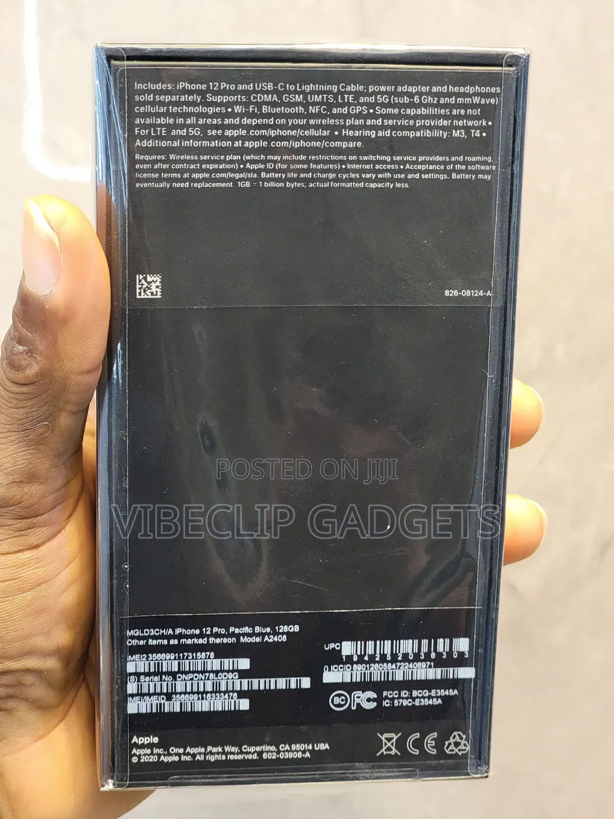 New Apple iPhone 12 Pro 128 GB Blue