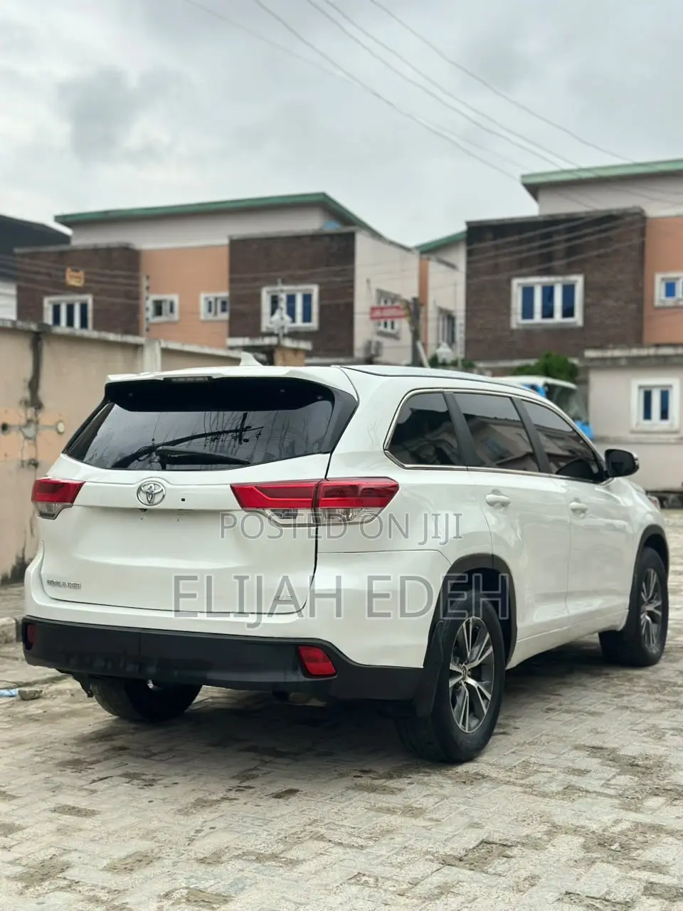 Toyota Highlander Hybrid XLE (3.5L 6cyl) 2017 White