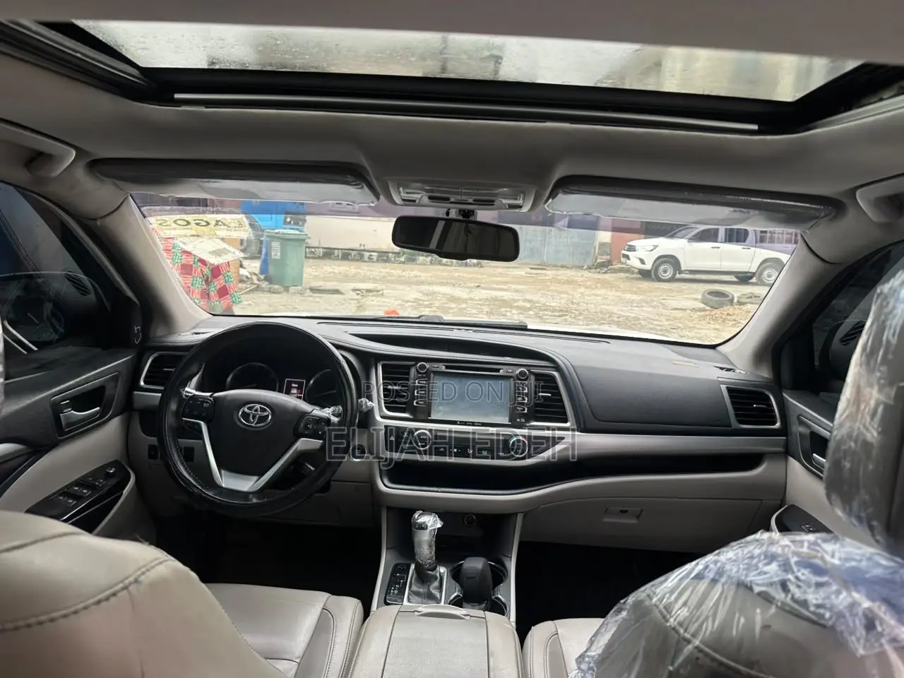 Toyota Highlander Hybrid XLE (3.5L 6cyl) 2017 White