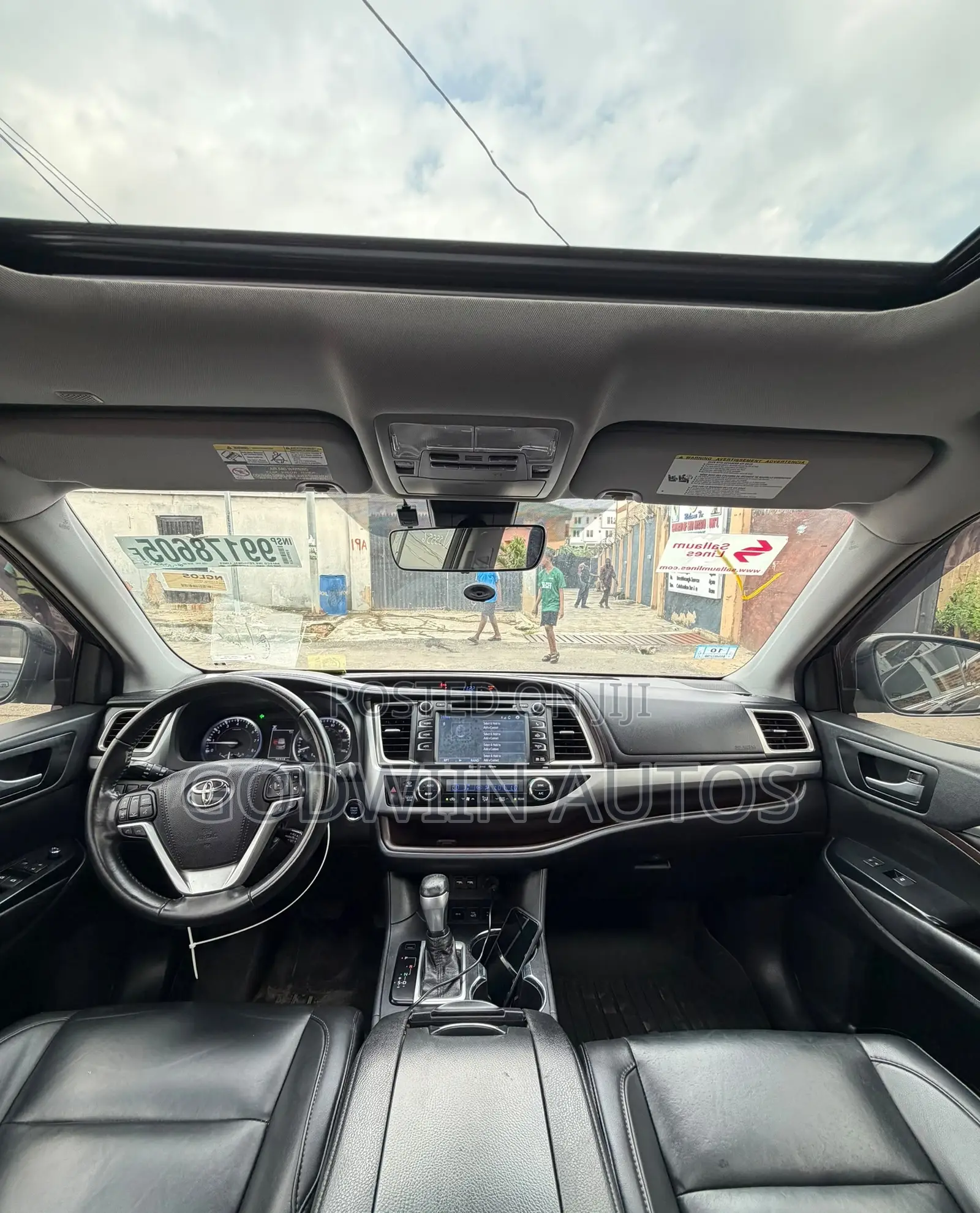 Toyota Highlander XLE 2019 Black
