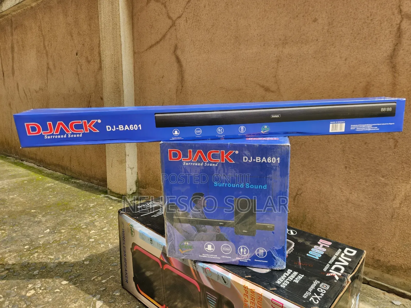 Powerful Bass, Premium Sound – DJ-601 Home Audio System