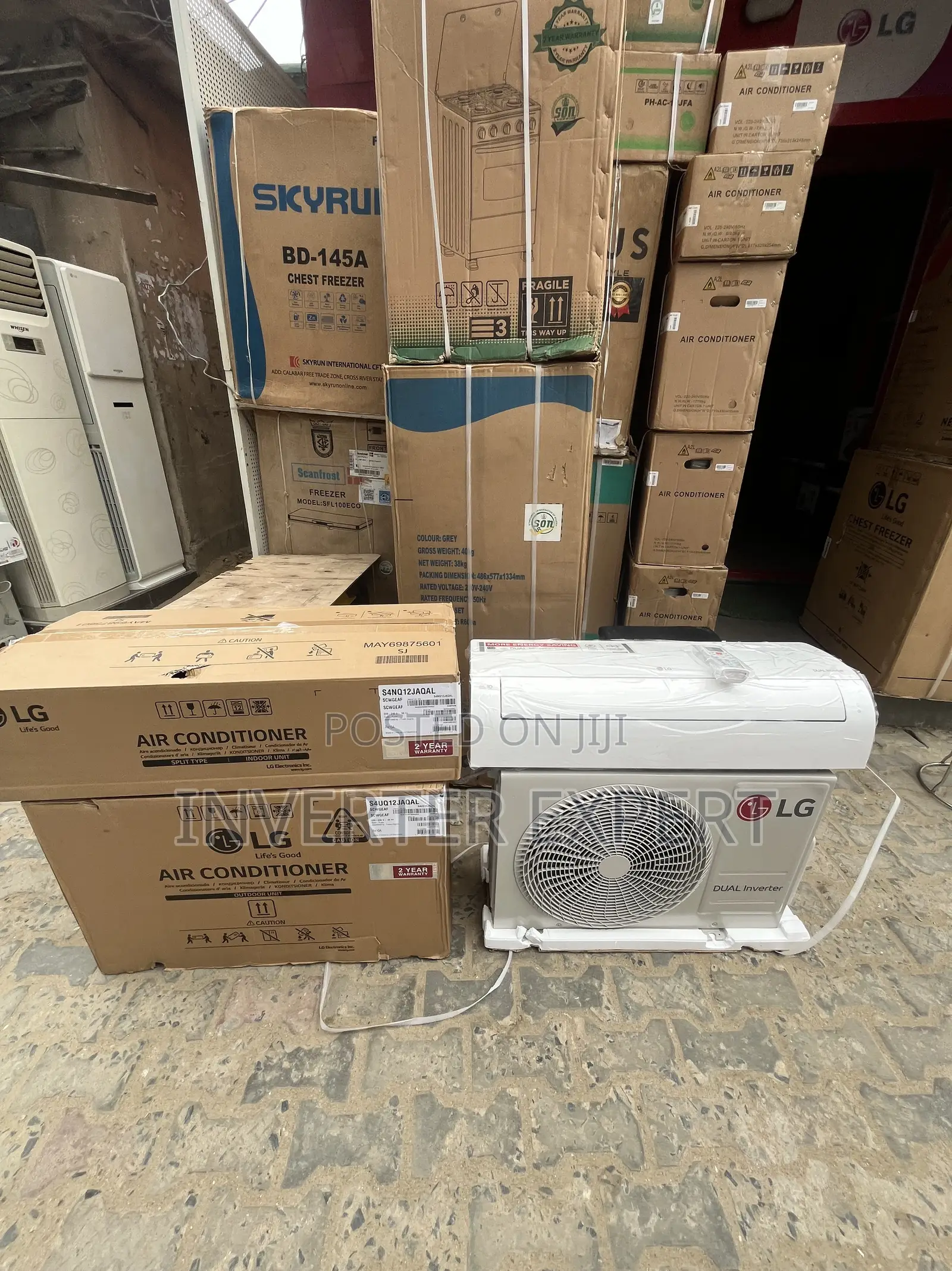 1.5hp LG Dual Inverter AC