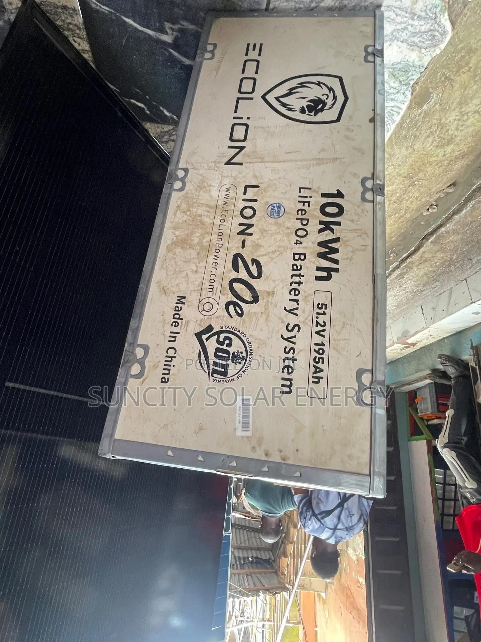 10kwh/48v/51.2v Ecolion Lithium Batteries