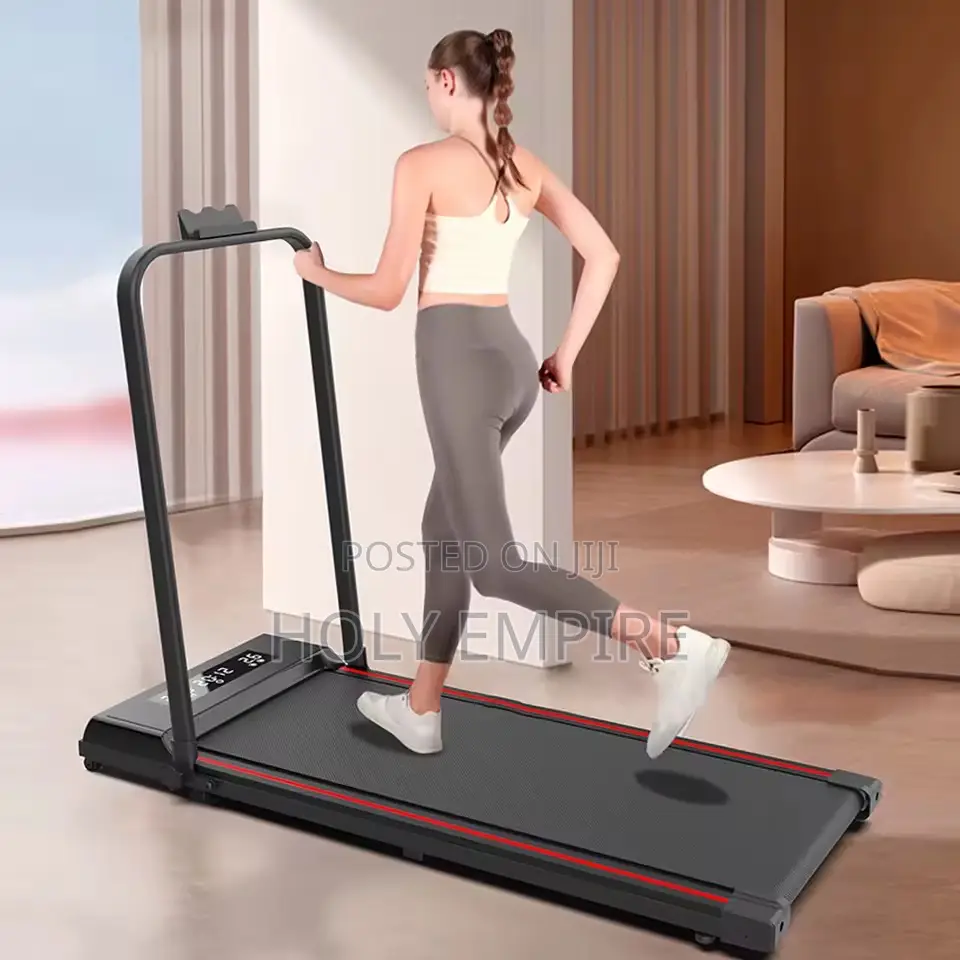 Walker Indoor Gym Treadmill With LCD Screen Heart Rate Test Running