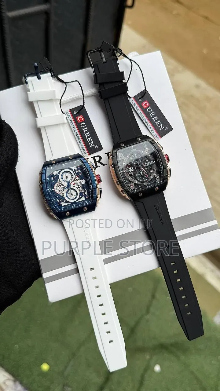 Curren Solid Quality Chronograph Dated Watches