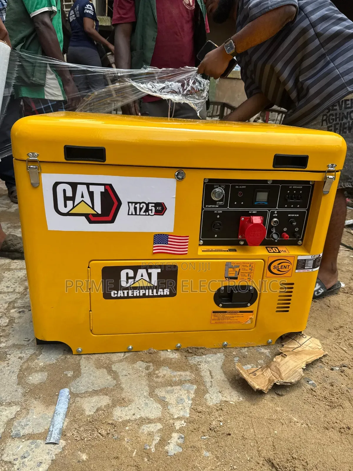 Original CAT 12.5kVA Silent Diesel Generator 3-Phase