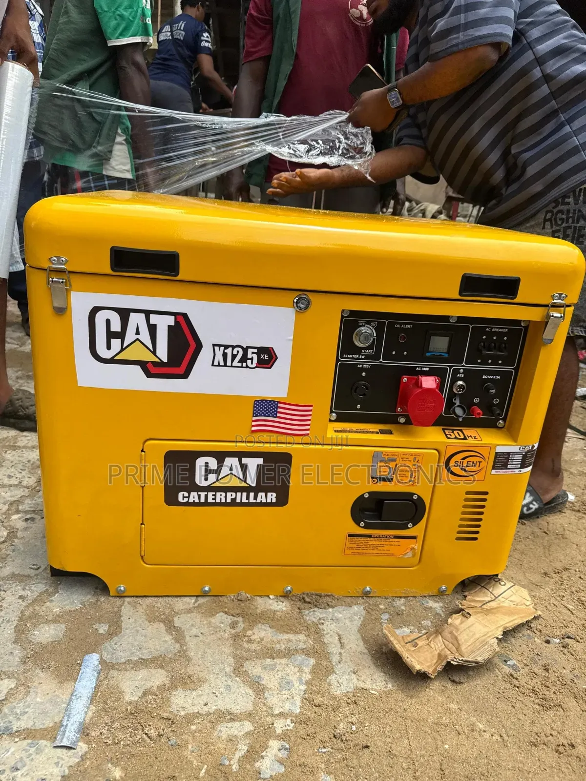 Original CAT 12.5kVA Silent Diesel Generator 3-Phase