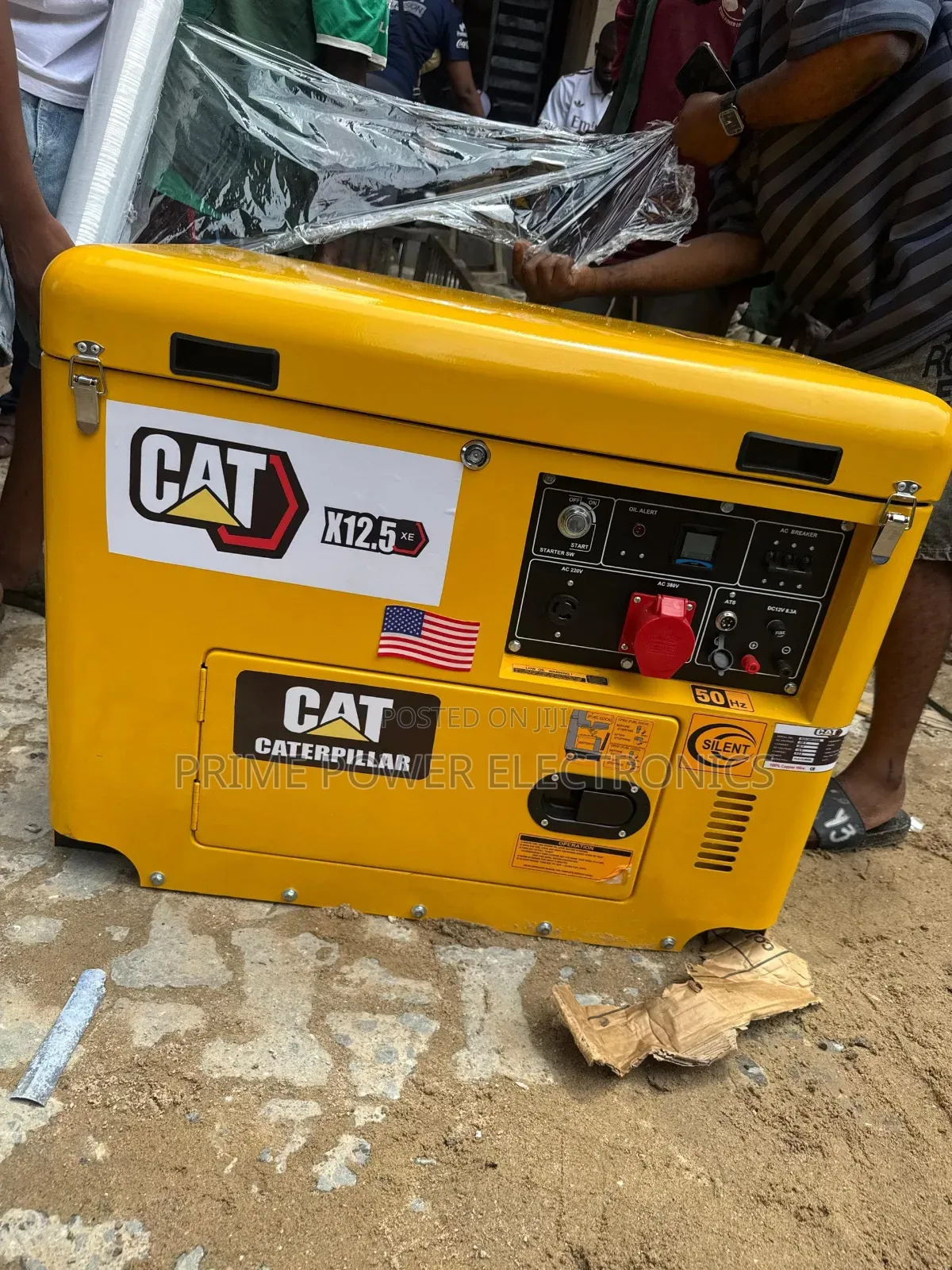 12.5kVA CAT Soundproof Diesel Generator for Homes Businesses