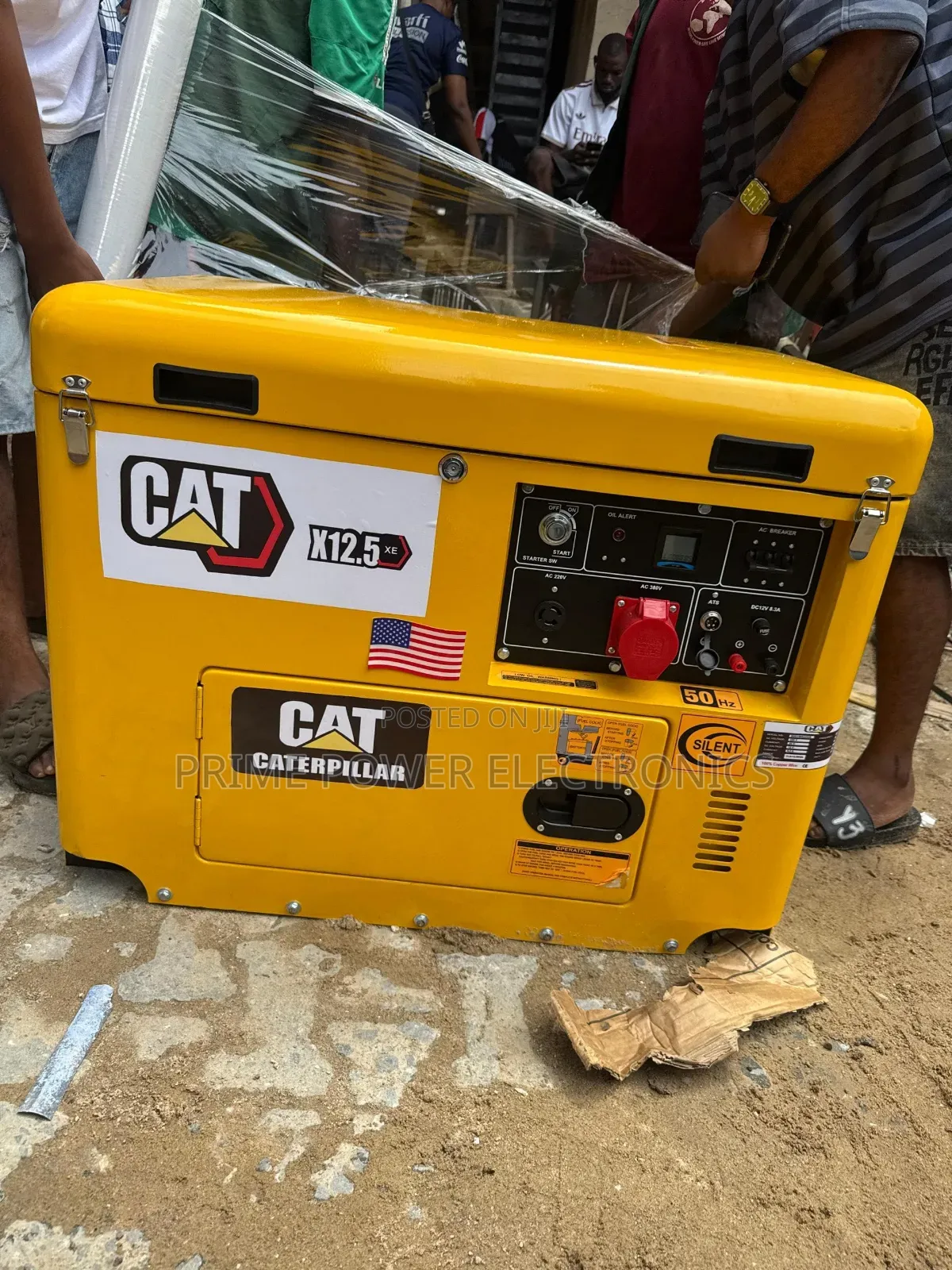 12.5kVA CAT Soundproof Diesel Generator for Homes Businesses