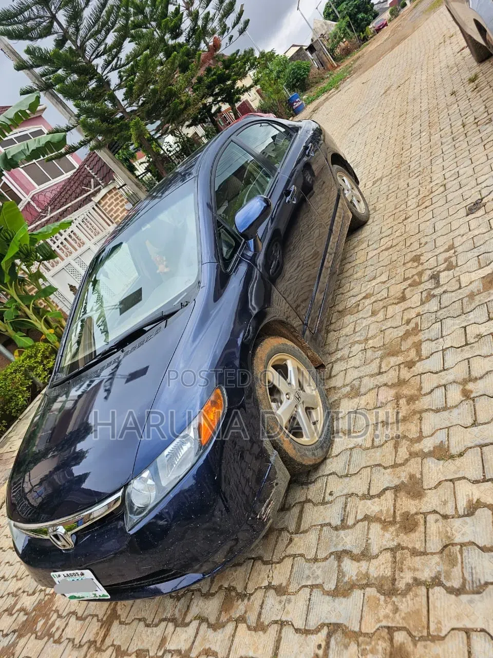Honda Civic 2008 Blue