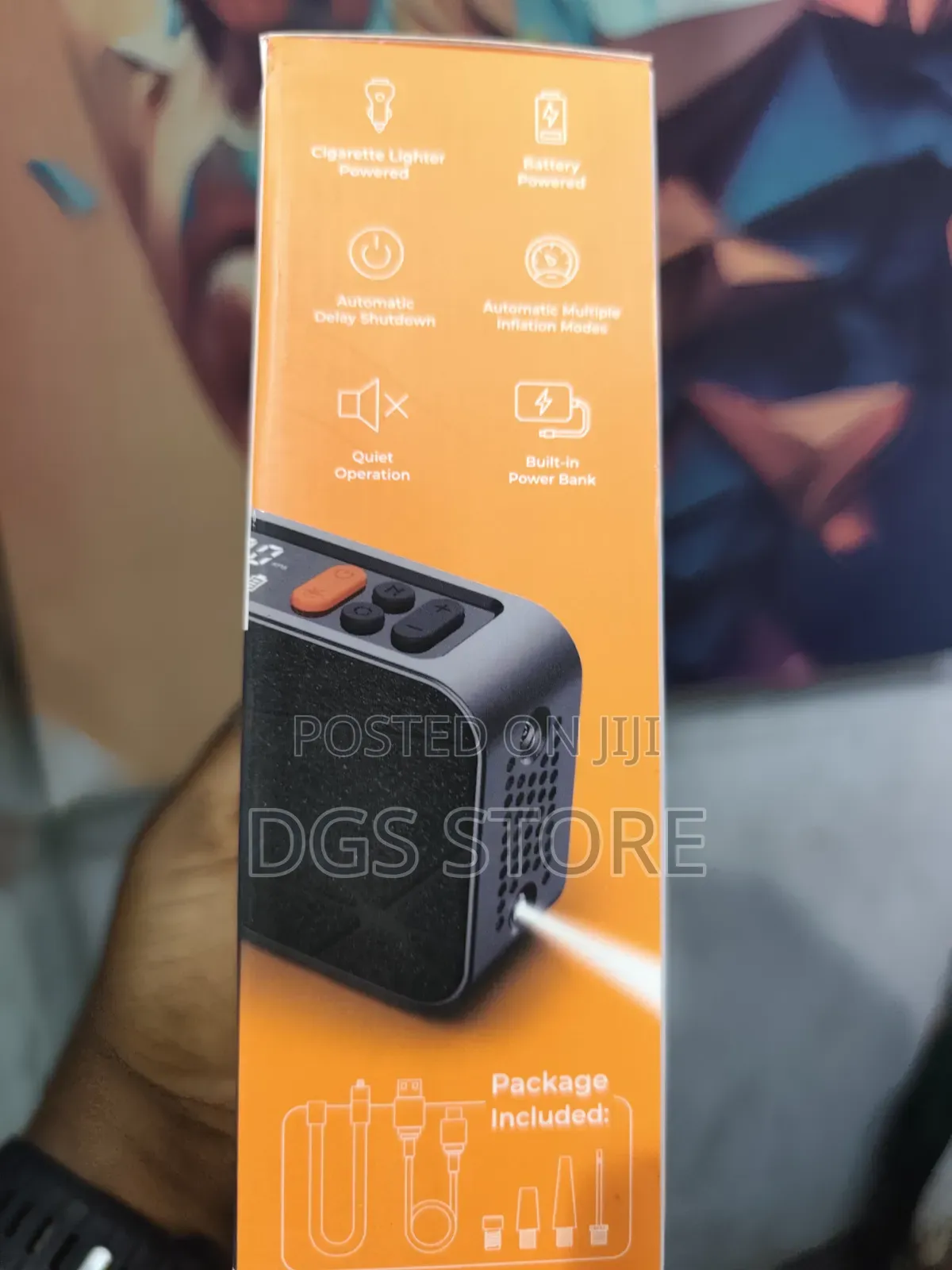 Porodo Flator 4000mah Car Tire Inflator