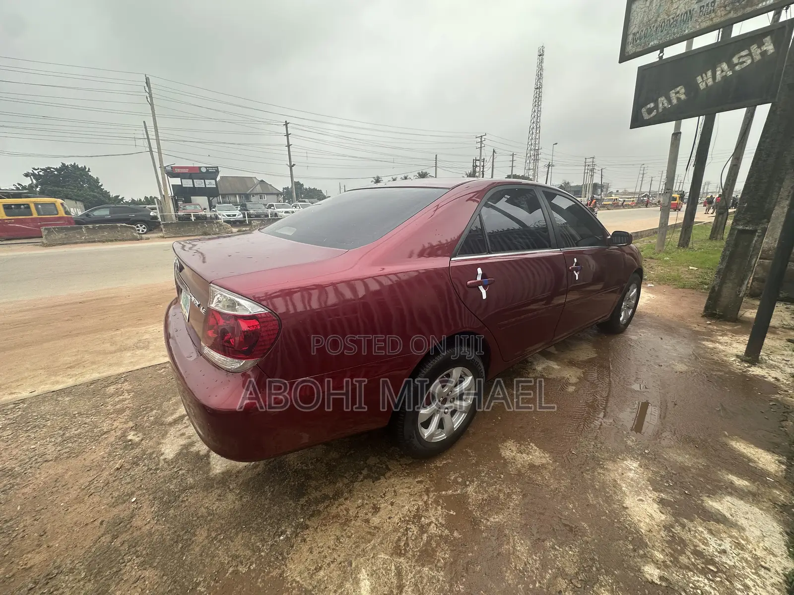 Toyota Camry LE 4dr Sedan (2.4L 4cyl 4A) 2004 Red