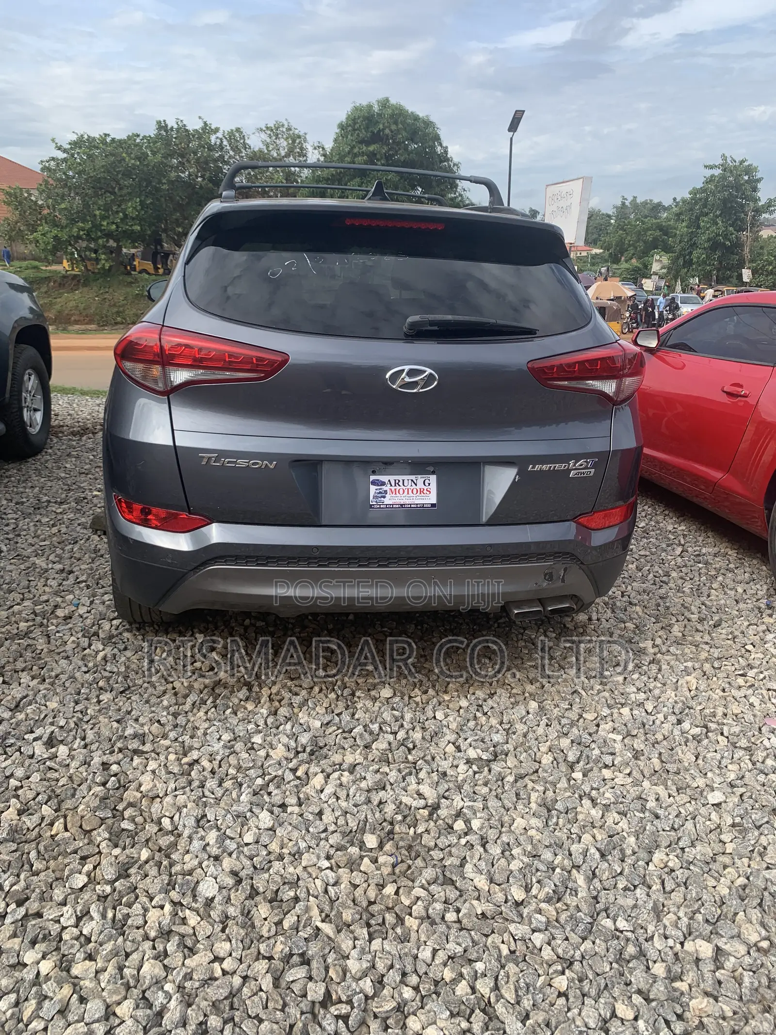 Hyundai Tucson Limited AWD 2015 Gray