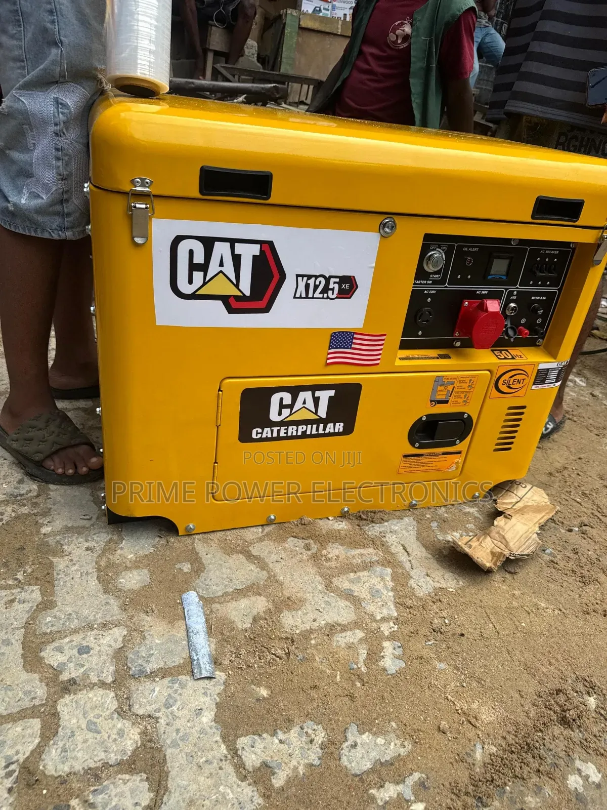 12.5kVA CAT Soundproof Generator – Built for Long Runtime