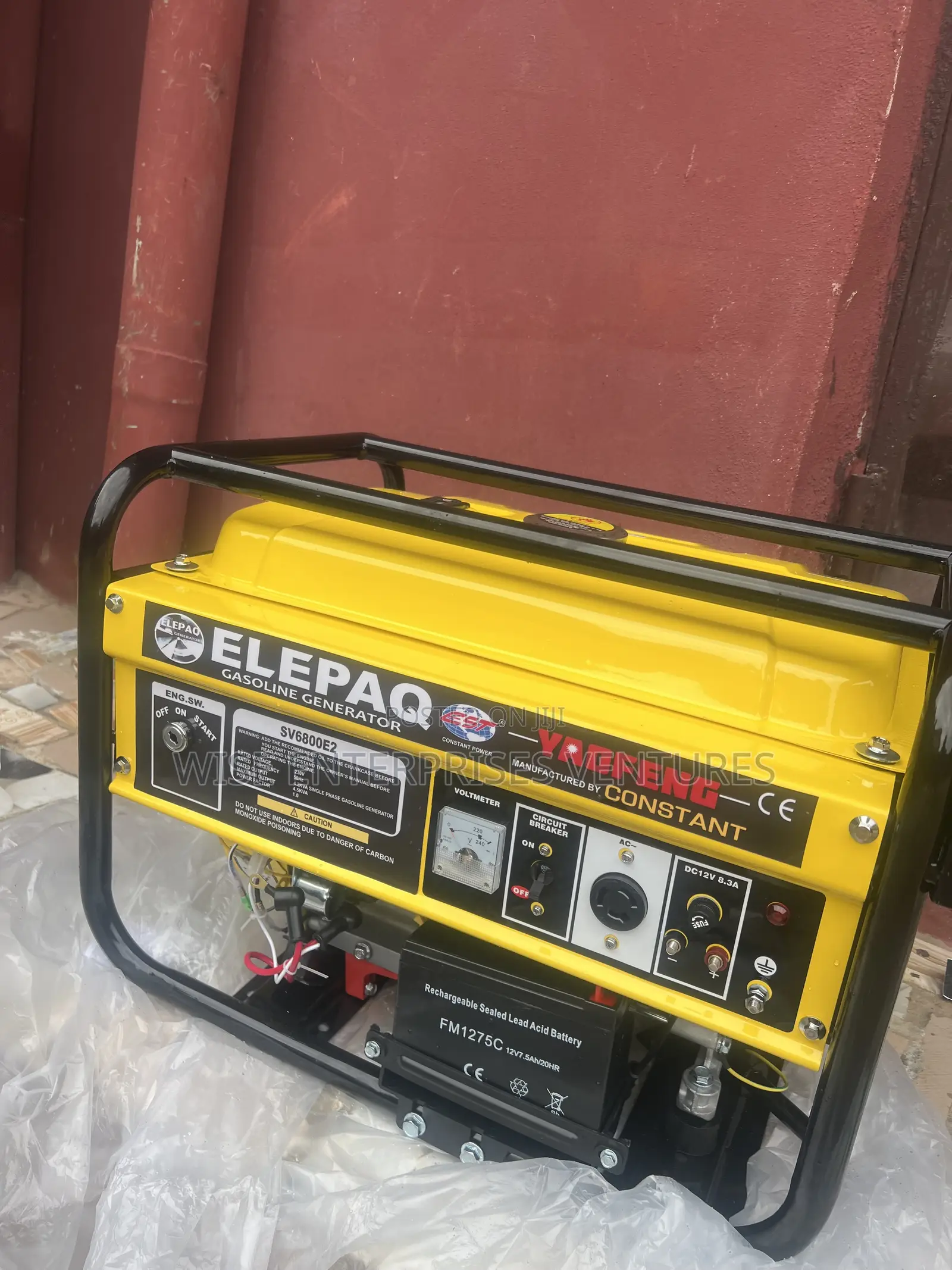 Elepaq Constant Generator Key Starter 4.5kva