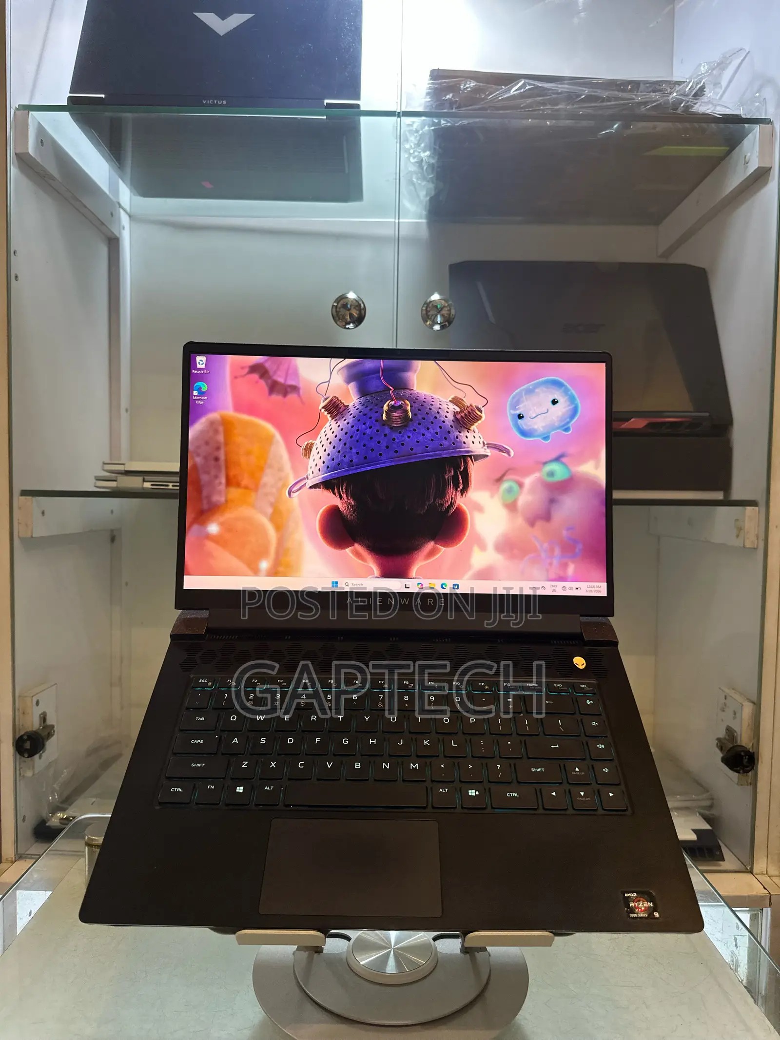 Laptop Alienware M15 16GB AMD Ryzen 9 SSD 1T