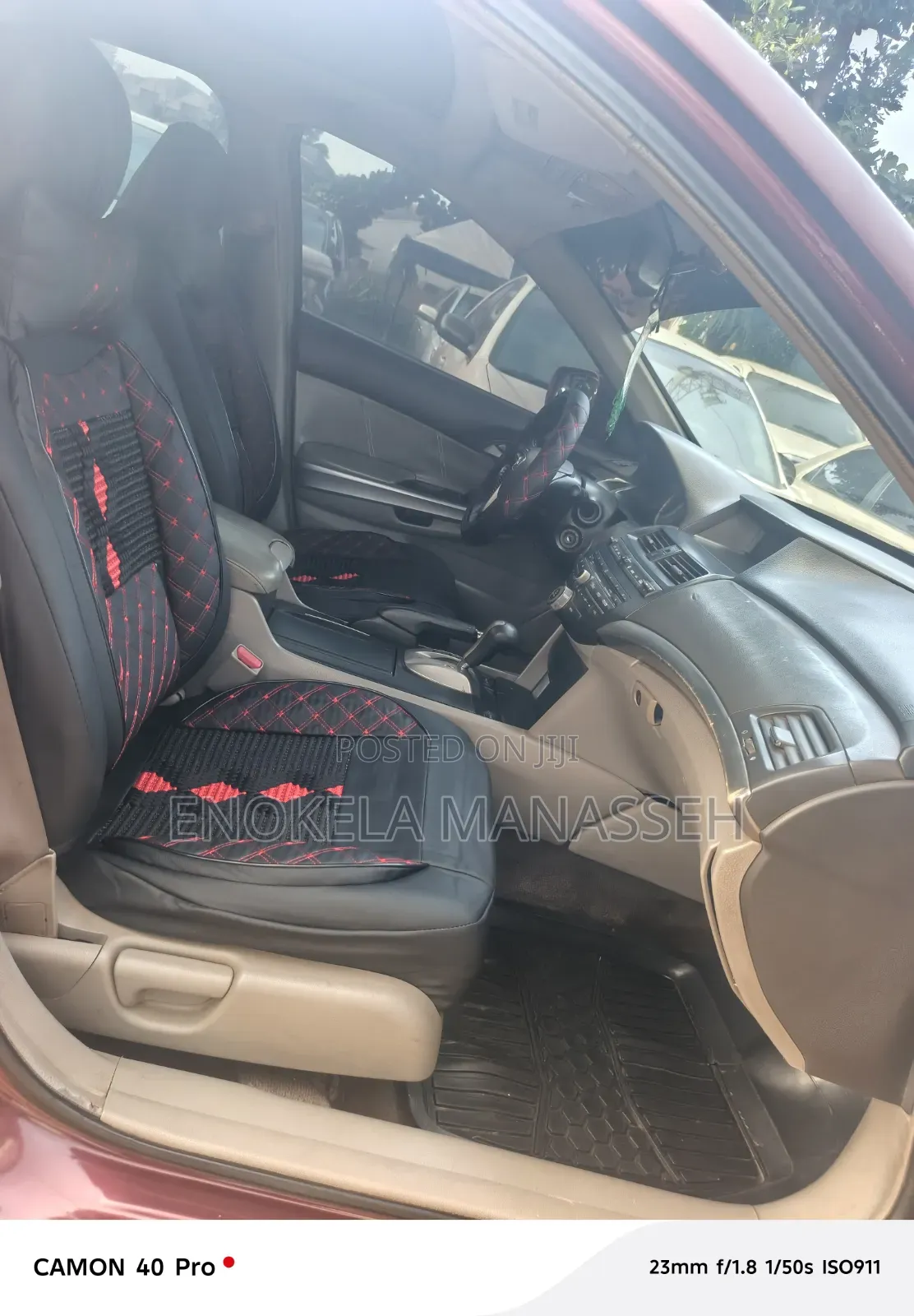 Honda Accord 2.0 Comfort Automatic 2008 Maroon