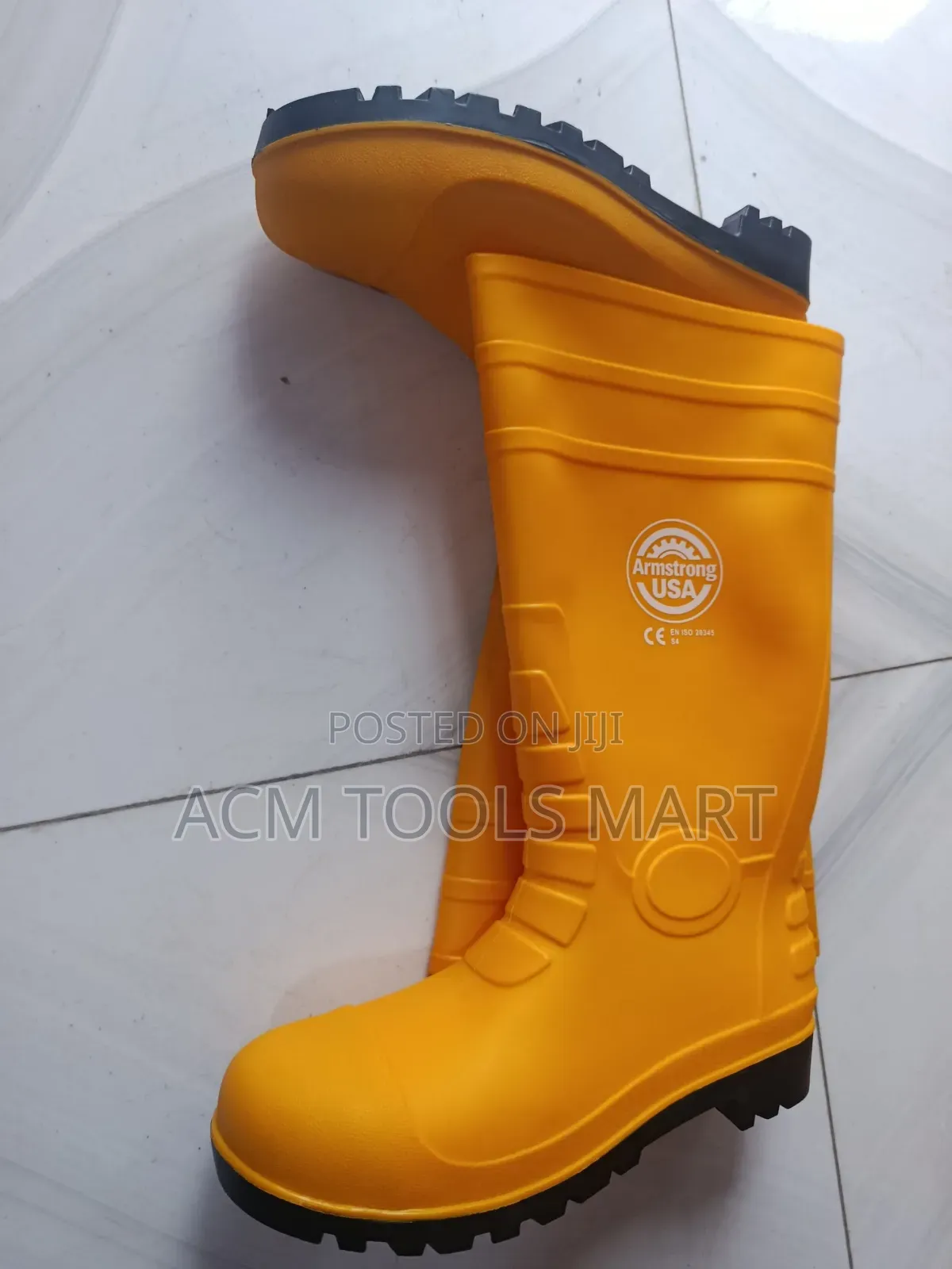Armstrong USA S4 PVC Safety Rain Boots | Waterproof Steel Toe