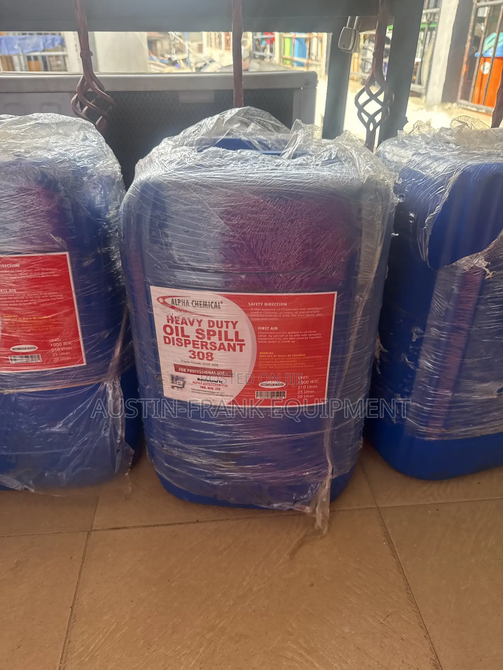 Alpha Chemical Heavy Duty Oil Spill Dispersant 308.