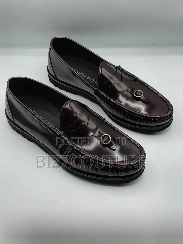 Original Italian Gianfranco Butteri Loafers 100% Authentic Guaranteed