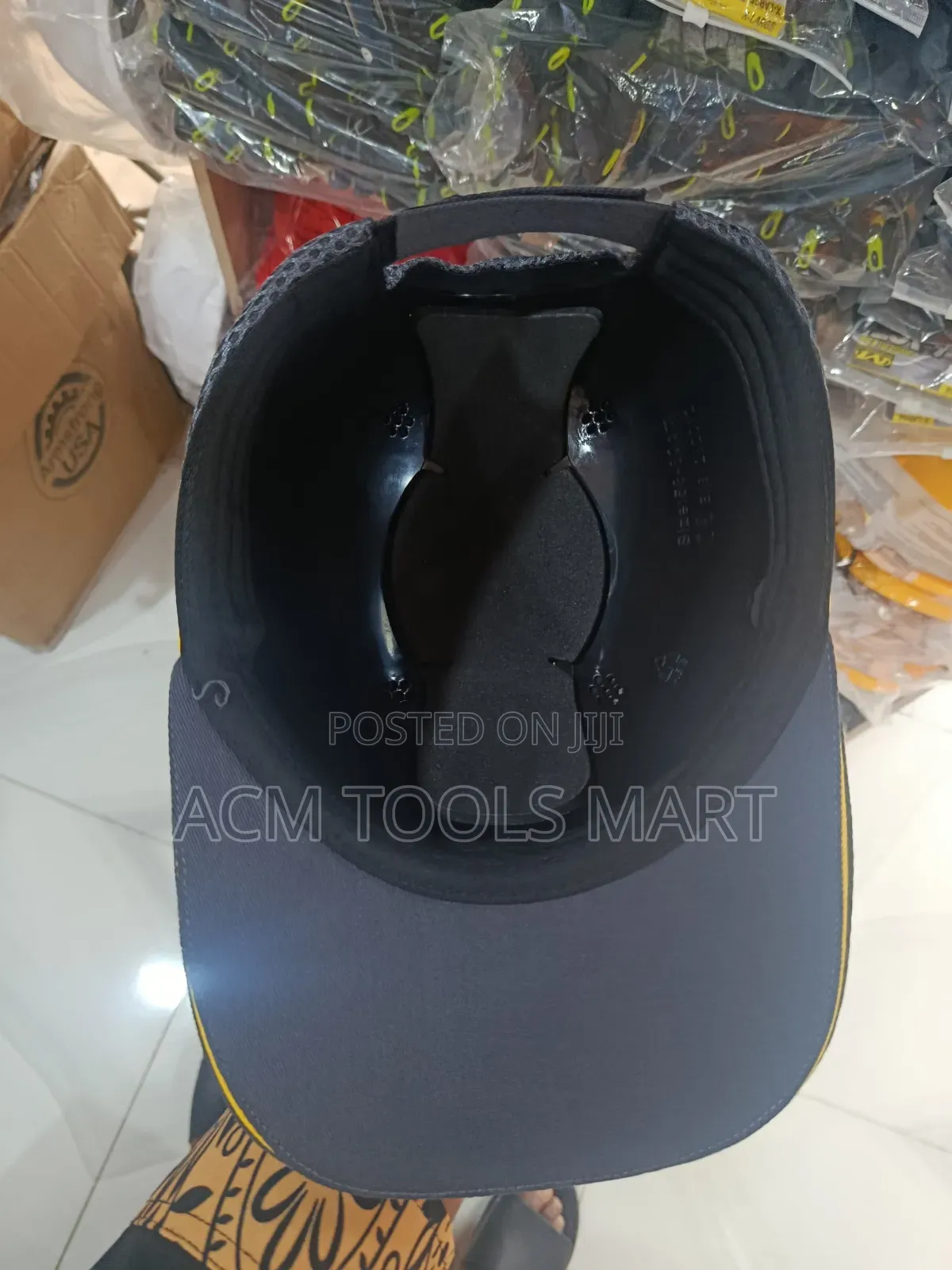 Industrial Safety Bump Cap| Lightweight Protective Baseball Cap |Black