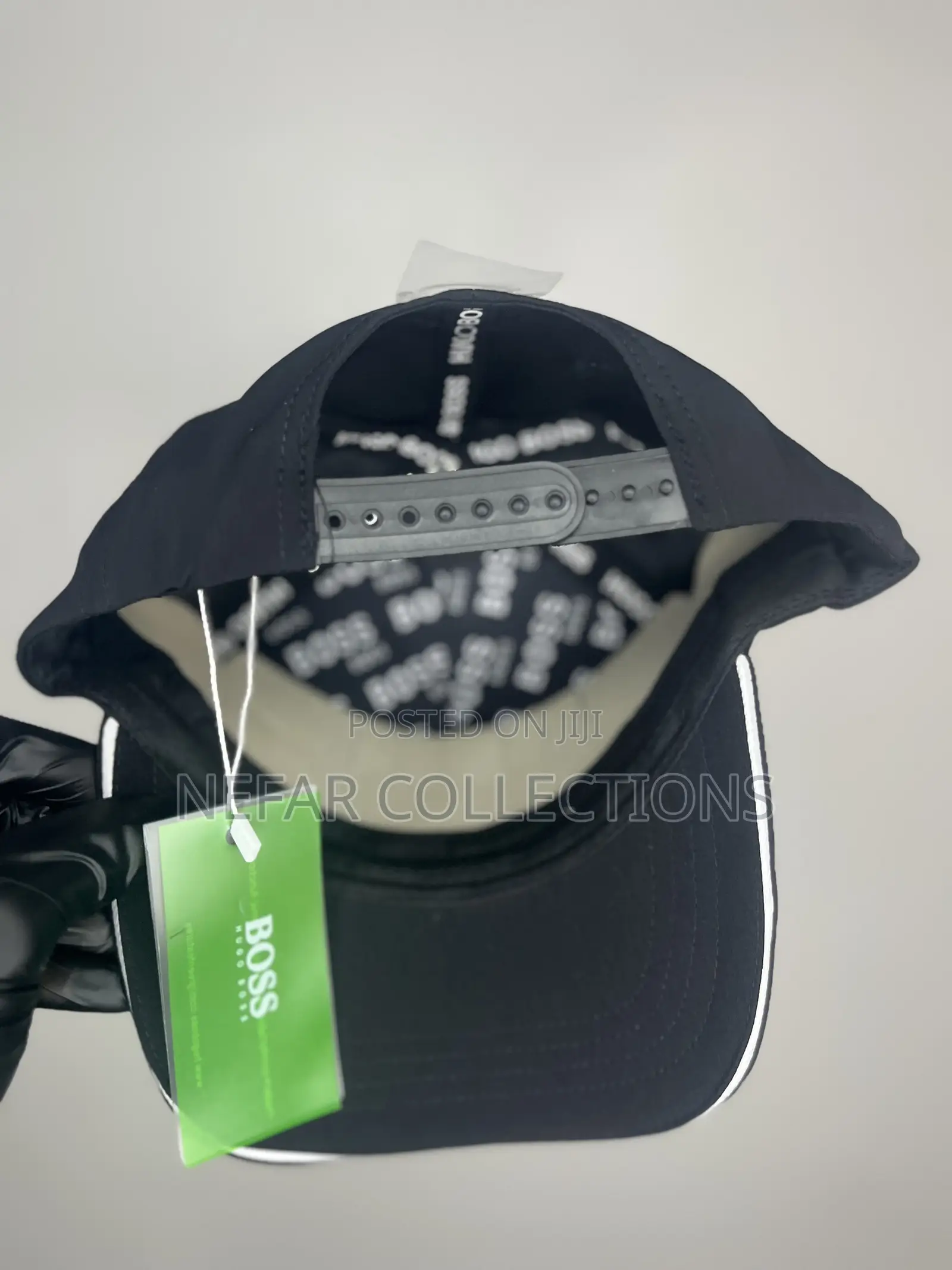 Hugo Boss Designer Face Cap - Black