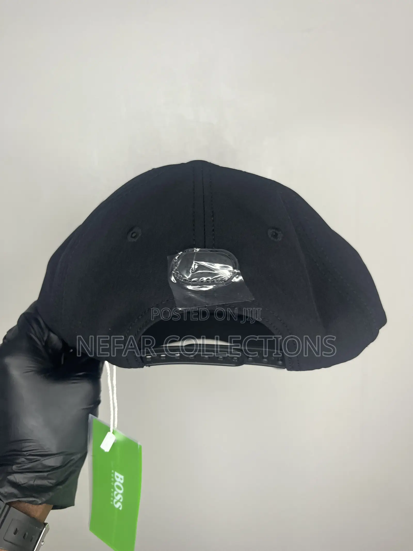 Hugo Boss Designer Face Cap - Black