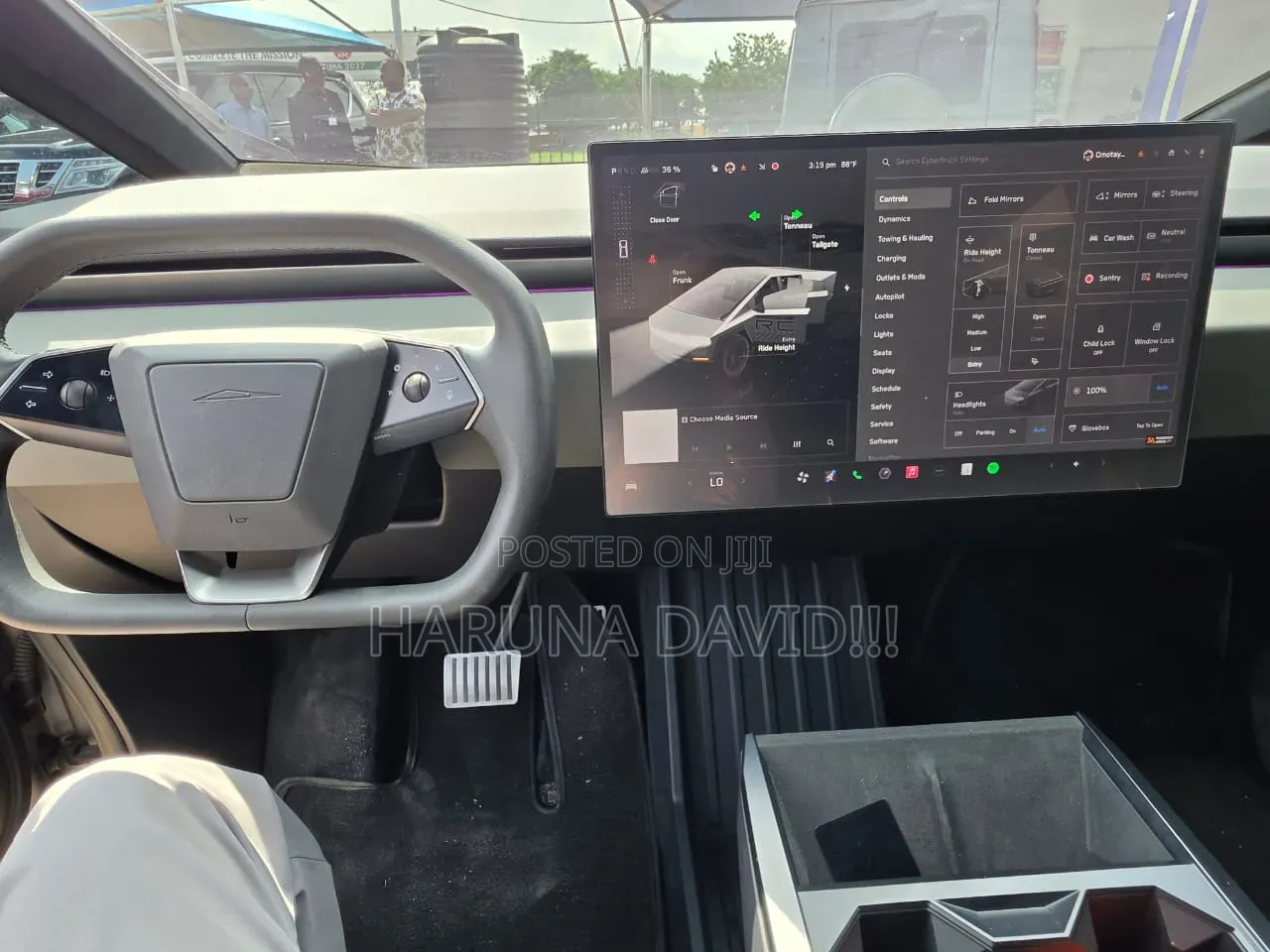 New Tesla Cybertruck Cyberbeast AWD 2025 Gray