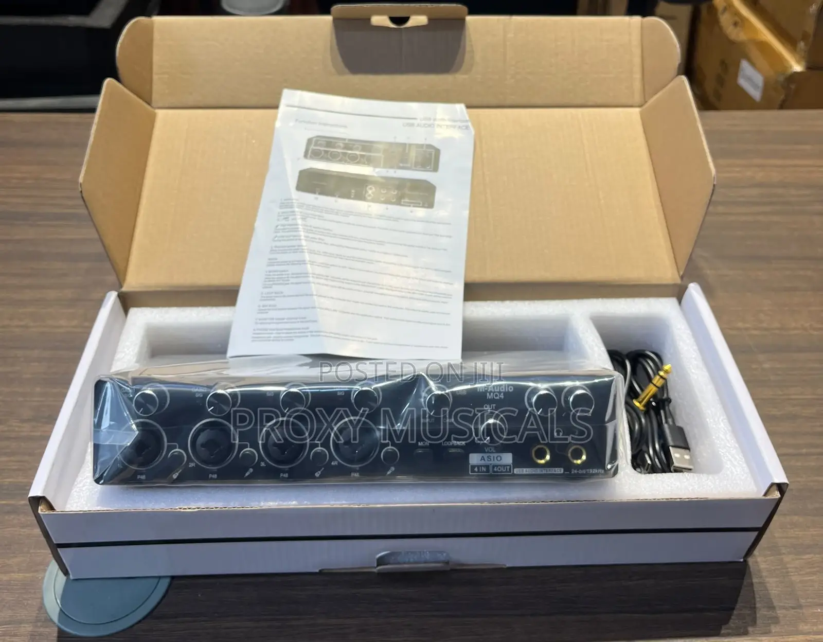 M-Audio MQ4 Audio Interface Soundcard