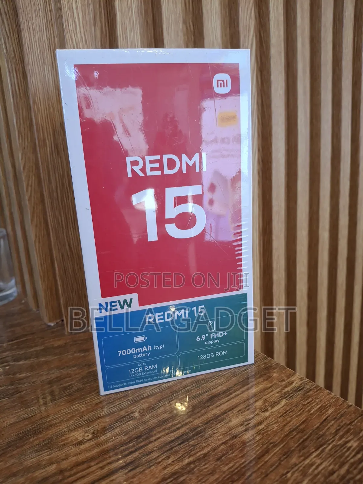 New Xiaomi Redmi 15 256 GB Black