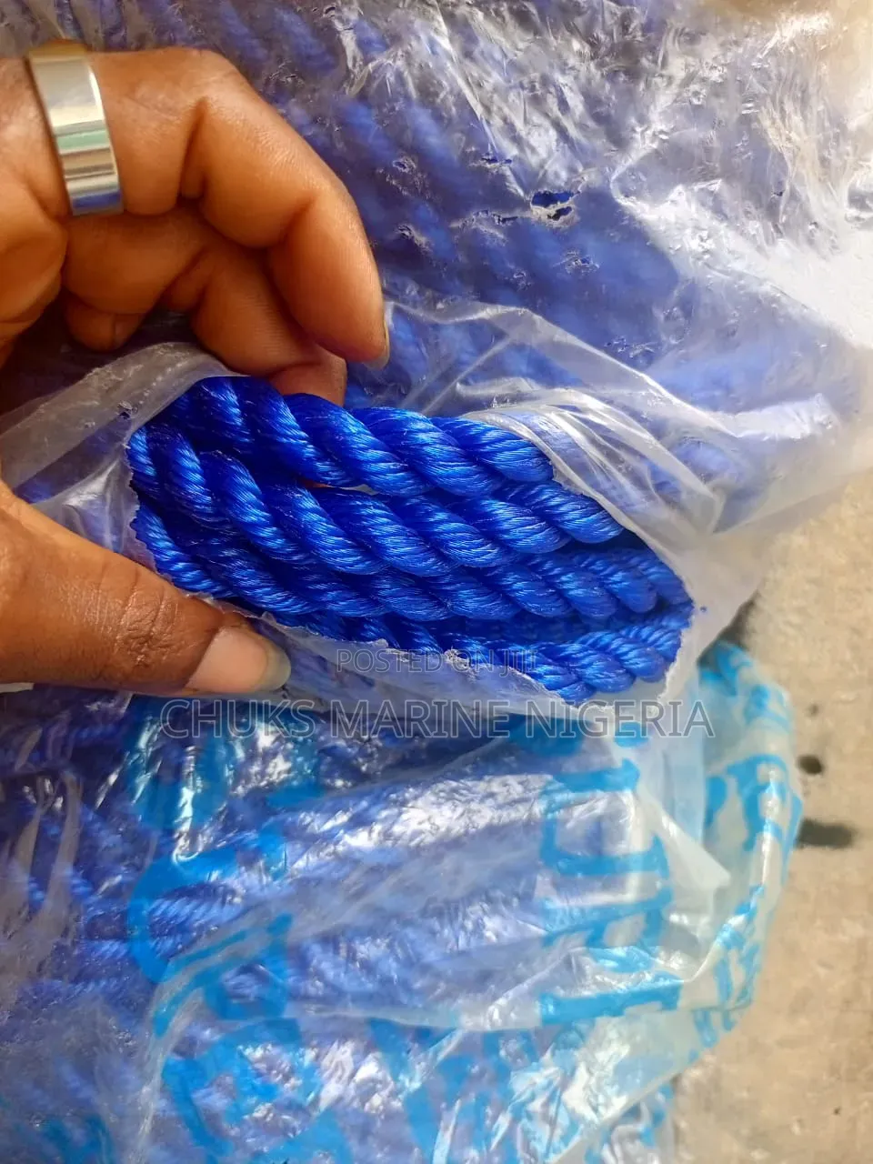 24mm X 50 Yards Blue Marine Rope