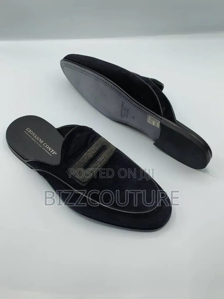 Original Italian Giovanni Conti Half Shoes 100%authentic Guaranteed