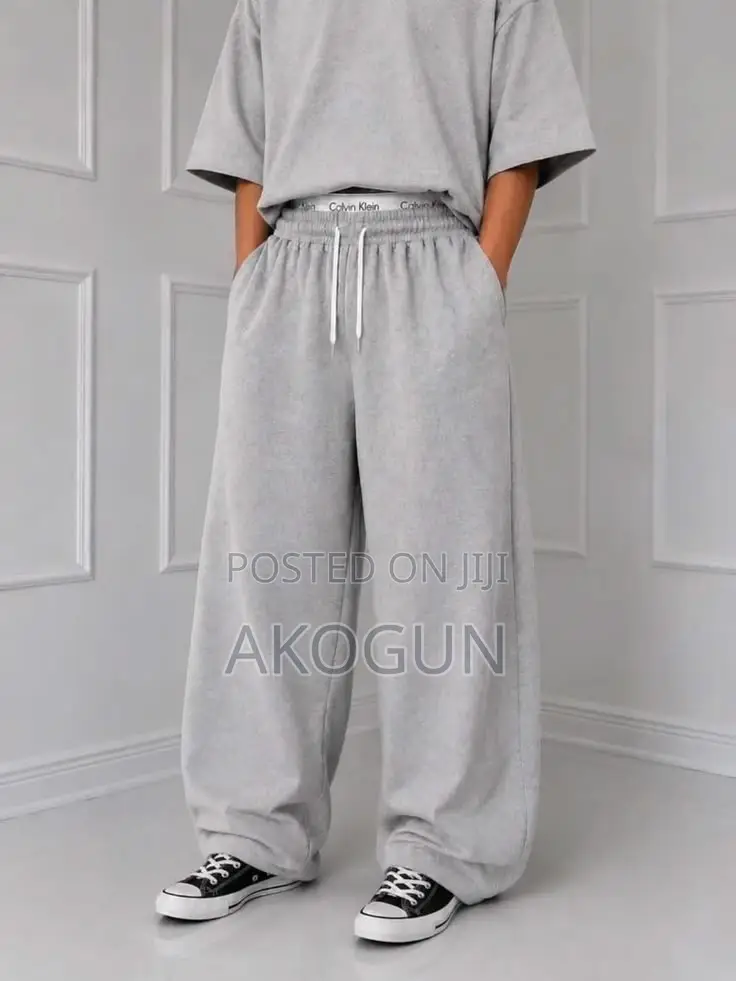 Premium Men’s Casual Jogger Sweatpants – Drawstring Cotton Trousers