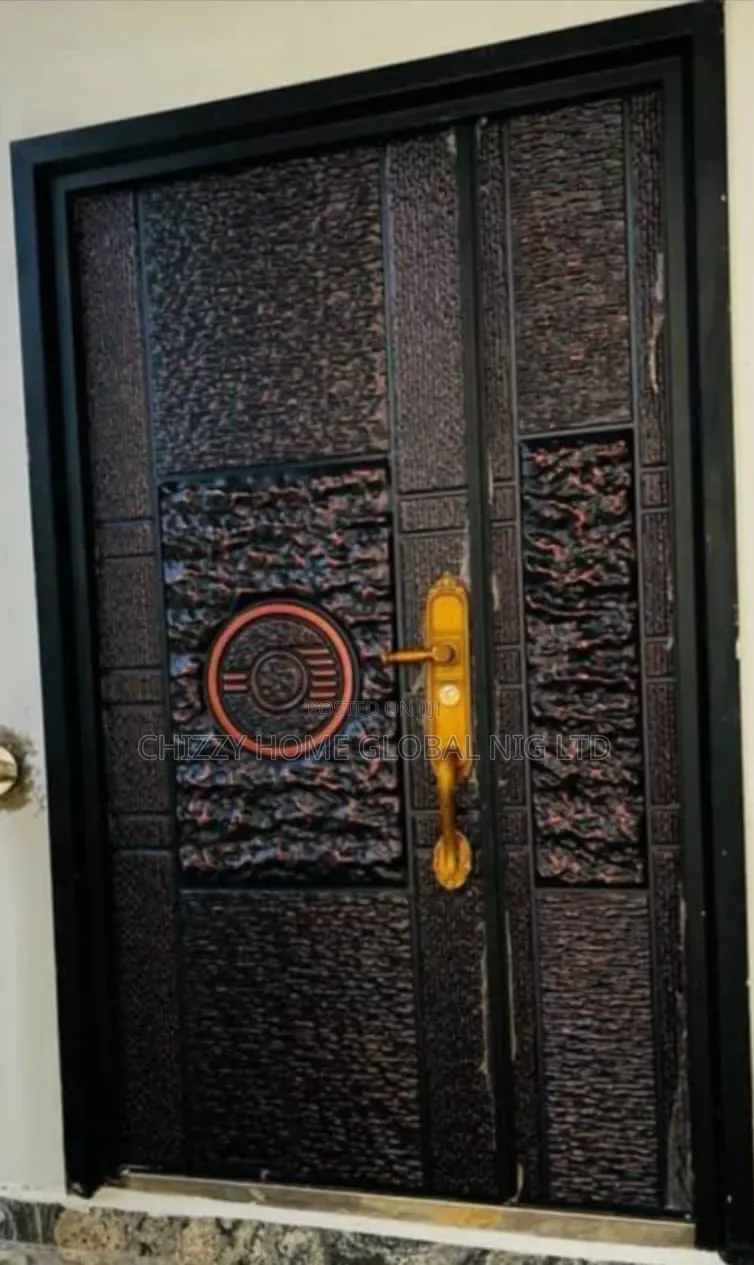 Italian Copper Cast Security Door 7ft by 4ft With Versace Design