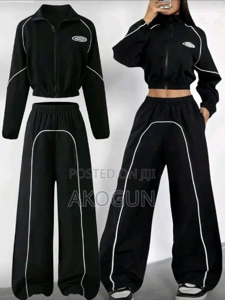 Premium Women’s 2-Piece Sweatshirt Jogger Tracksuit Set
