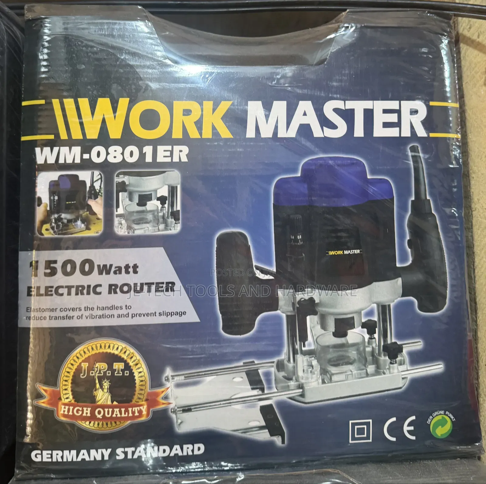 Work Master WM-0801ER 1500 Watt Electric Router