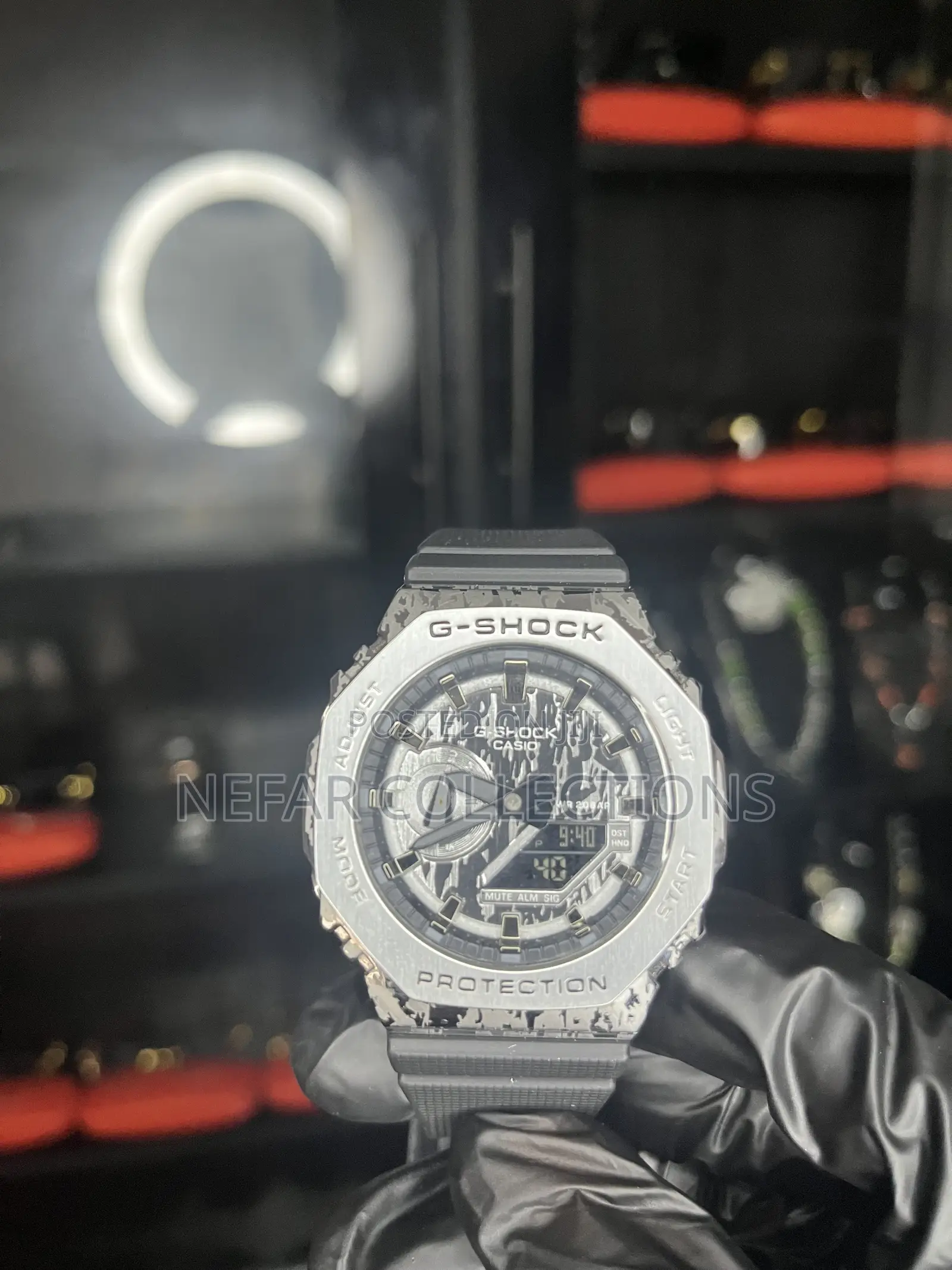 Casio G-Shock GA-2100 Wristwatch - Black Silver