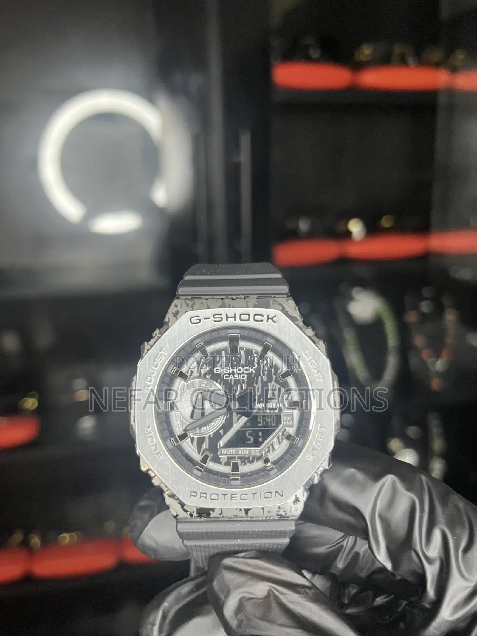 Casio G-Shock GA-2100 Wristwatch - Black Silver