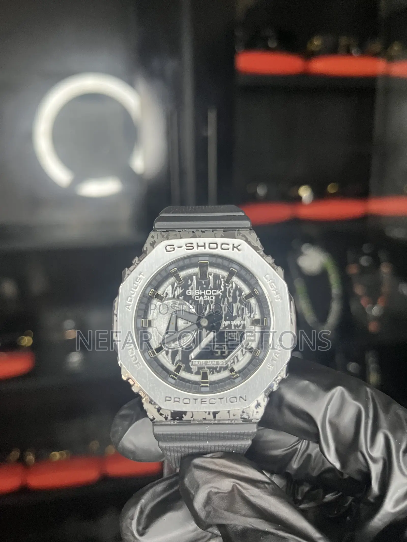 Casio G-Shock GA-2100 Wristwatch - Black Silver