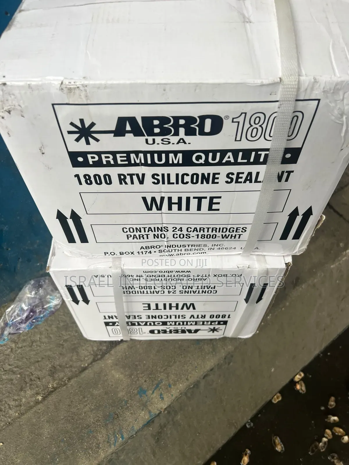 Abro 1800 RTV Silocon Sealant White