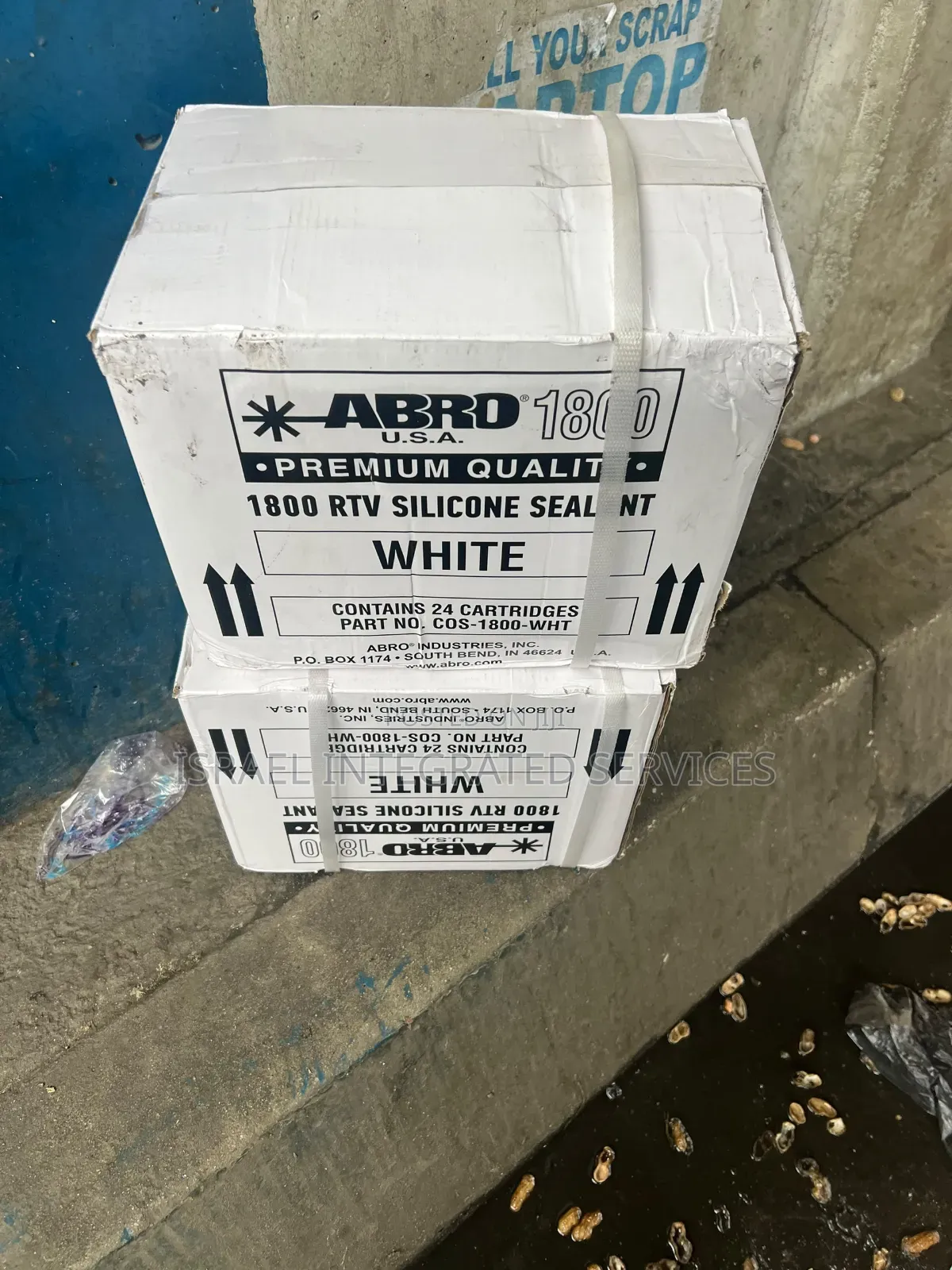 Abro 1800 RTV Silocon Sealant White