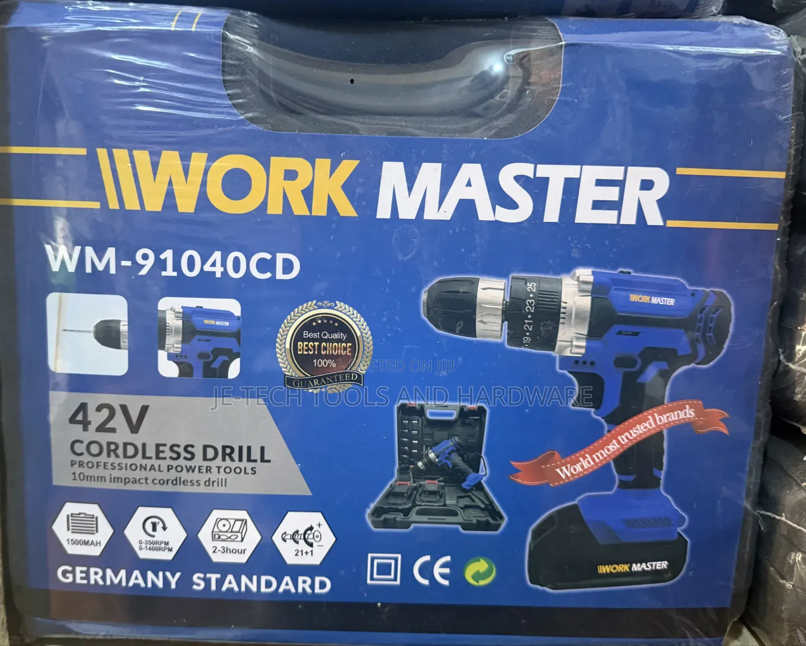 Work Master WM-91040CD Cordless Impact Drill