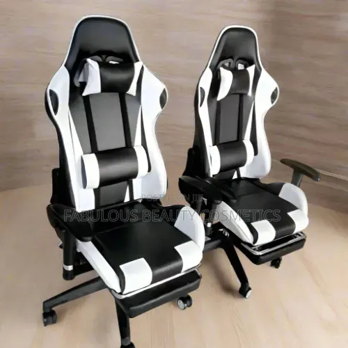 Office Chair Leather Gaming Chairs Footrest Recliner