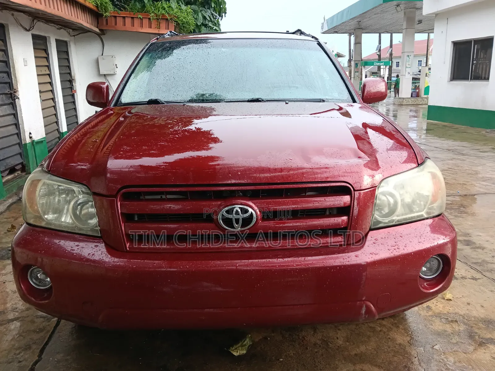 Toyota Highlander 2007 Red