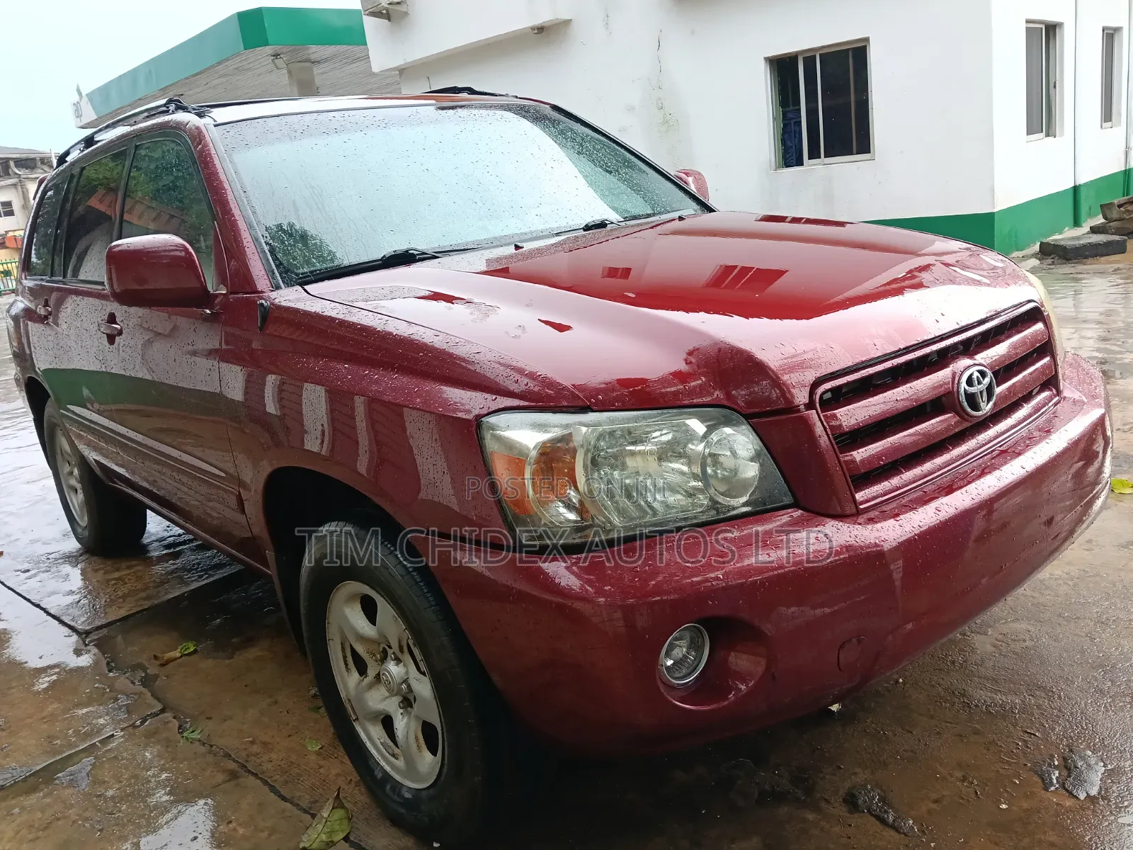 Toyota Highlander 2007 Red